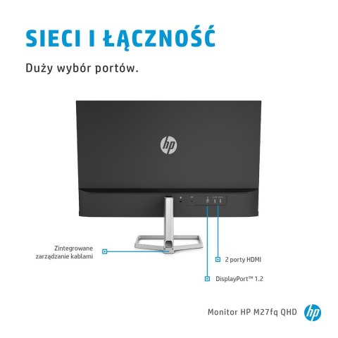 Hewlett-Packard MONITOR HP LED, IPS 27" M27fq (2H4B5E9) (WYPRZEDAŻ)