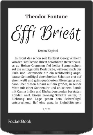 POCKETBOOK Ebook PocketBook Verse 629 6" 8GB Wi-Fi Mist Gray (WYPRZEDAŻ)