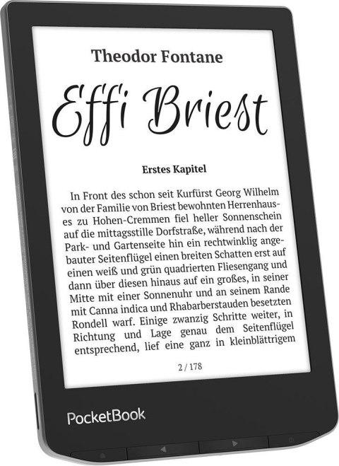 POCKETBOOK Ebook PocketBook Verse 629 6" 8GB Wi-Fi Mist Gray (WYPRZEDAŻ)