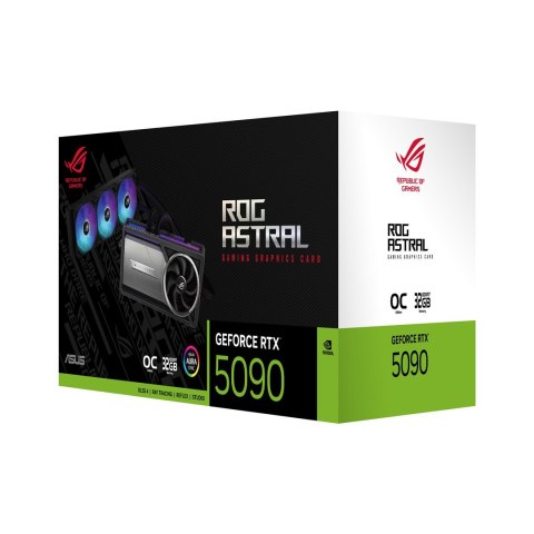 ASUS Karta graficzna ASUS GeForce RTX 5090 ROG Astral 32GB OC ASUS Karta graficzna ASUS GeForce RTX 5090 ROG Astral 32GB OC