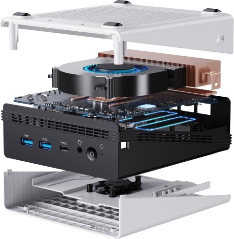 CHUWI PC Chuwi Ubox-P Ryzen 5 6600H 16GB SSD512 BT W11Pro