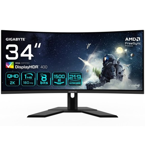 Gigabyte MONITOR GIGABYTE LED 34" G34WQCP 180Hz