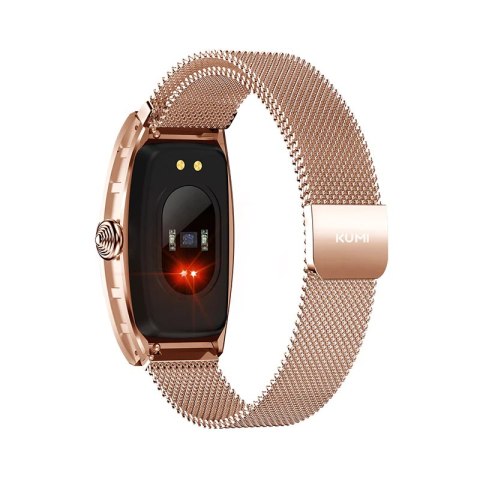 Kumi Smartwatch Kumi K18 Svarovski złoty