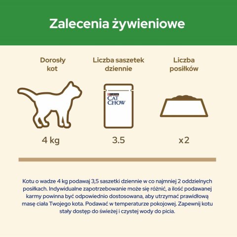 PURINA NESTLE Purina Cat Chow Sterilised z kurczakiem i bakłażanem w sosie - mokra karma dla kota - 85 g