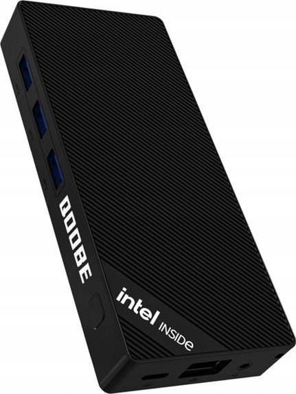 Qoobe Mini PC Qoobe SUC N100/16GB/SSD 512GB/Win 11 Pro czarny Qoobe Mini PC Qoobe SUC N100/16GB/SSD 512GB/Win 11 Pro czarny