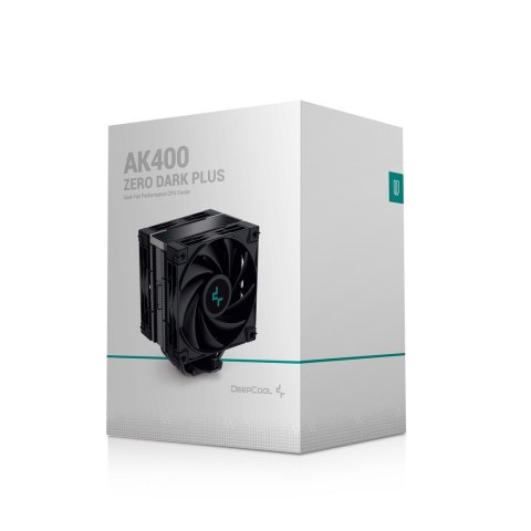 DEEPCOOL Chłodzenie DeepCool AK400 Zero Dark Plus (R-AK400-BKNNMD-G-1) DEEPCOOL Chłodzenie DeepCool AK400 Zero Dark Plus (R-AK400-BKNNMD-G-1)