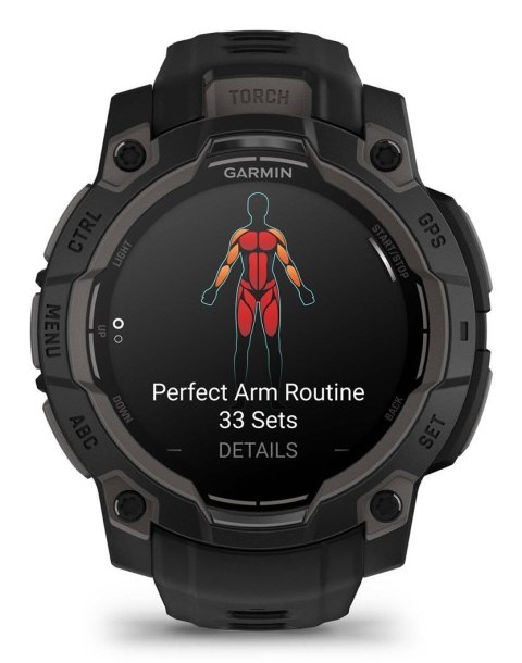 Garmin Smartwatch GARMIN Instinct 3 45mm Black