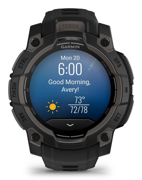 Garmin Smartwatch GARMIN Instinct 3 45mm Black