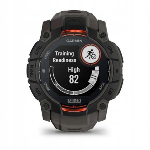 Garmin Smartwatch GARMIN Instinct 3 50mm SOLAR Black