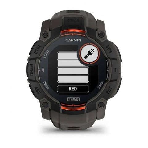 Garmin Smartwatch GARMIN Instinct 3 50mm SOLAR Black