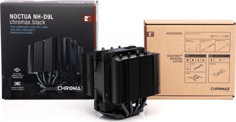 Noctua Chłodzenie CPU NOCTUA NH-D9L chromax.black Noctua Chłodzenie CPU NOCTUA NH-D9L chromax.black