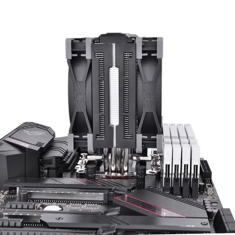 Thermaltake THERMALTAKE TOUGHAIR 510 180W 4X 6MM MIEDŹ 2X12 CM CL-P075-AL12BL-A Thermaltake THERMALTAKE TOUGHAIR 510 180W 4X 6MM MIEDŹ 2X12 CM CL-P075-AL12BL-A