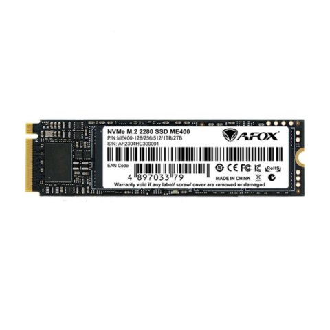 AFOX AFOX ME400 SSD M.2 PCI-E 4.0 X4 2TB TLC 7.4 / 6.7 GB/S NVME ME400-2048GN