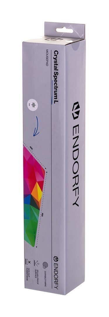 ENDORFY Podkładka pod mysz ENDORFY Crystal Spectrum L ENDORFY Podkładka pod mysz ENDORFY Crystal Spectrum L