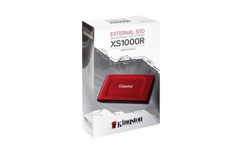 Kingston KINGSTON DYSK SSD 2000G PORTABLE XS1000R RED Kingston KINGSTON DYSK SSD 2000G PORTABLE XS1000R RED