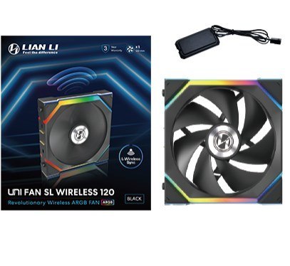 LIAN LI Lian Li UNI FAN SL Wireless ARGB PWM black LIAN LI Lian Li UNI FAN SL Wireless ARGB PWM black