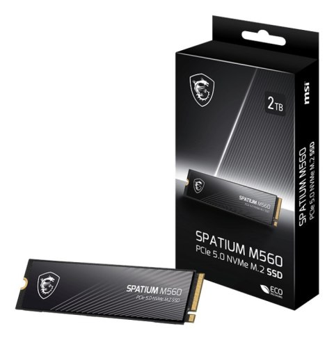 MSI Dysk SSD SPATIUM M560 2TB PCIe 5.0 NVMe M.2
