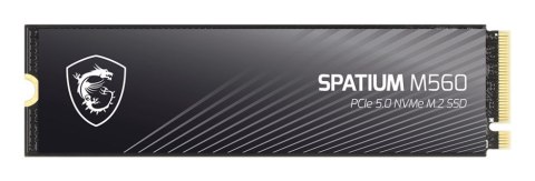 MSI Dysk SSD SPATIUM M560 2TB PCIe 5.0 NVMe M.2