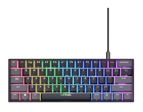 Trust Klawiatura gamingowa TRUST GXT867 Acira Black Trust Klawiatura gamingowa TRUST GXT867 Acira Black