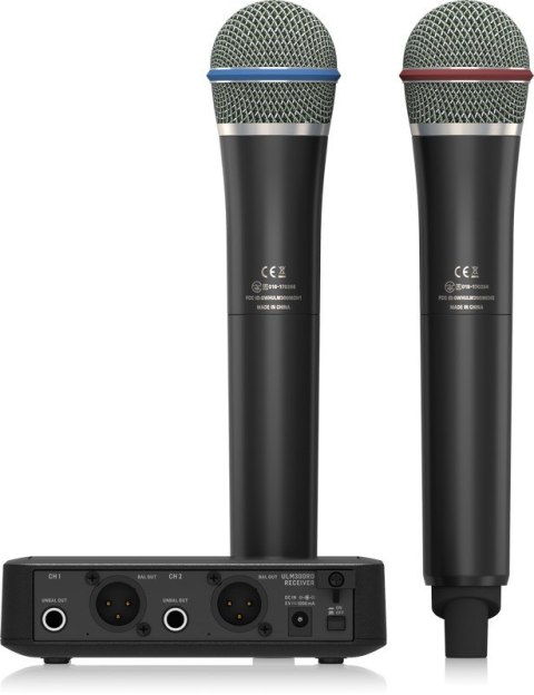 Behringer Behringer ULM302MIC - Mikrofon bezprzewodowy 2,4 GHz podwójny Behringer Behringer ULM302MIC - Mikrofon bezprzewodowy 2,4 GHz podwójny