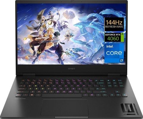 Hewlett-Packard HP OMEN 16-wd0004nw i7-13620H 16,1"FHD 16GB SSD512 RTX 4060_8GB BLKB 70Wh Win11 2Y Shadow Black