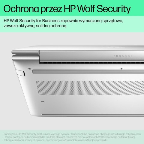 Hewlett-Packard HP Probook 460 G11 Core Ultra 5 125U 16"WUXGA IPS 300nits AG 16GB DDR5 SSD512 Intel Arc 56Wh W11Pro Pike Silver 3Y OnSite