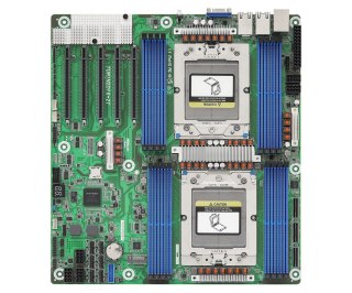 Asrock Płyta główna AsRock TURIN2D16-2T 2x SP5 AND Epyc 9004/9005 Soc (16x DIMM, 2x MCIO, up to 16xSATA, 1xM.2, 2x10Gbe, IMPI EEB )