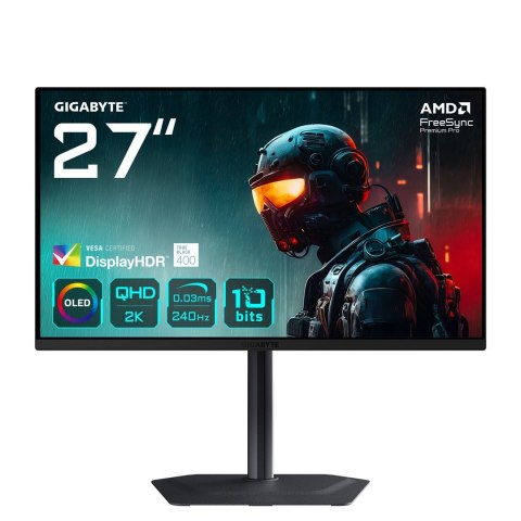 Gigabyte MONITOR GIGABYTE OLED 27" MO27Q2 240Hz Gigabyte MONITOR GIGABYTE OLED 27" MO27Q2 240Hz