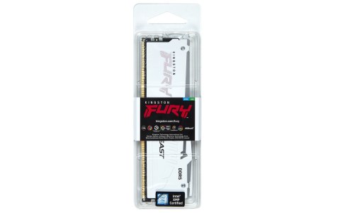 Kingston KINGSTON DDR5 32GB 6000MT/s CL30 DIMM FURY Beast White RGB XMP Kingston KINGSTON DDR5 32GB 6000MT/s CL30 DIMM FURY Beast White RGB XMP