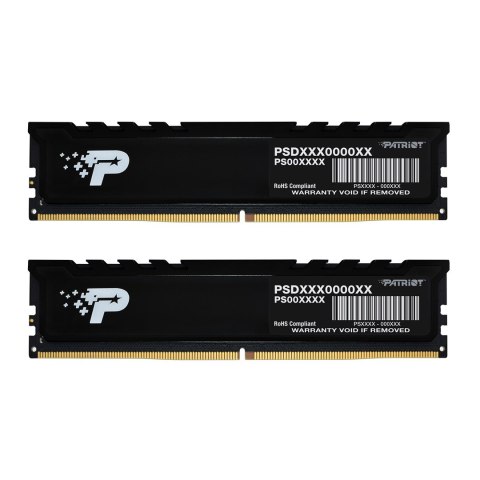 Patriot Memory Patriot Premium Black DDR5 2x8GB 5600MHz Patriot Memory Patriot Premium Black DDR5 2x8GB 5600MHz