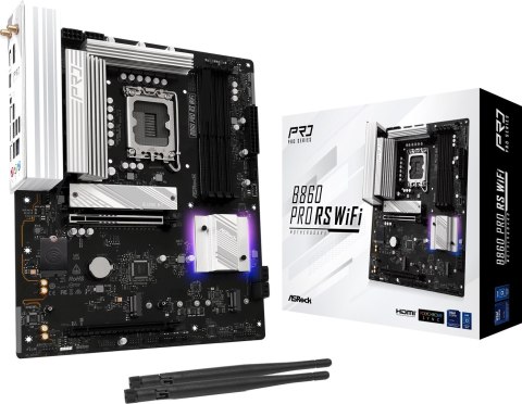 Asrock Płyta główna ASRock B860 Pro RS WiFi Asrock Płyta główna ASRock B860 Pro RS WiFi