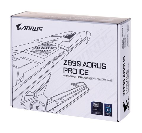 Gigabyte Płyta główna Gigabyte Z890 AORUS PRO ICE Gigabyte Płyta główna Gigabyte Z890 AORUS PRO ICE