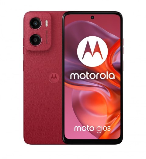 Motorola Smartfon Motorola Moto G05 4/128GB Plum Red Motorola Smartfon Motorola Moto G05 4/128GB Plum Red