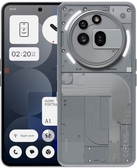 Nothing Phone Nothing Phone 3A Pro 5G DS. 12/256GB Grey Nothing Phone Nothing Phone 3A Pro 5G DS. 12/256GB Grey