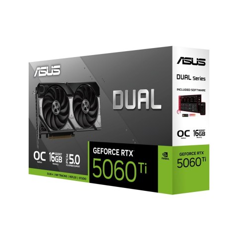 ASUS Karta graf. ASUS DUAL RTX 5060 TI 16GB OC