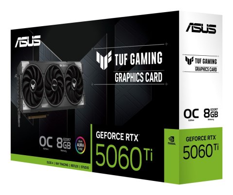 ASUS Karta graf. ASUS TUF GAMING RTX 5060 TI 8GB OC