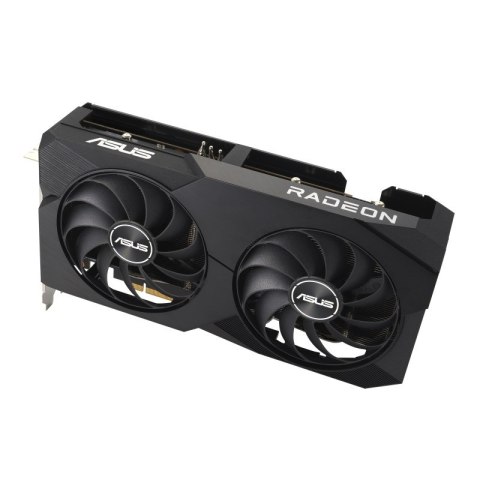 ASUS Karta graficzna ASUS DUAL Radeon RX 7600 OC 8GB (WYPRZEDAŻ)