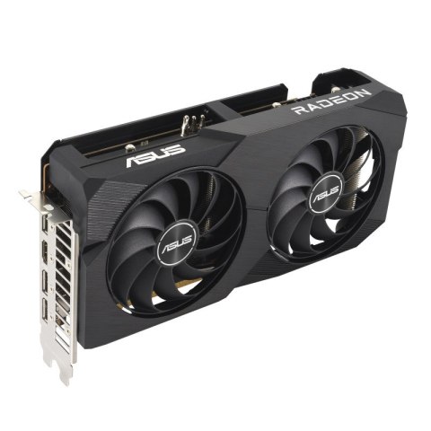 ASUS Karta graficzna ASUS DUAL Radeon RX 7600 OC 8GB (WYPRZEDAŻ)