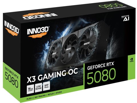 INNO3D Karta graficzna INNO3D GeForce RTX 5080 X3 OC INNO3D Karta graficzna INNO3D GeForce RTX 5080 X3 OC