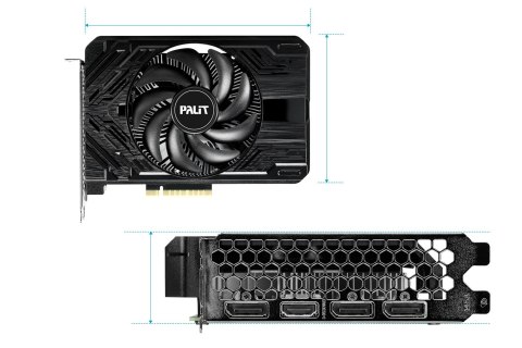 Palit Karta graficzna Palit GeForce RTX 4060 StormX 8GB GDDR6 Palit Karta graficzna Palit GeForce RTX 4060 StormX 8GB GDDR6