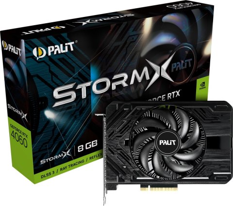 Palit Karta graficzna Palit GeForce RTX 4060 StormX 8GB GDDR6 Palit Karta graficzna Palit GeForce RTX 4060 StormX 8GB GDDR6