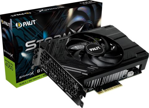 Palit Karta graficzna Palit GeForce RTX 4060 StormX 8GB GDDR6 Palit Karta graficzna Palit GeForce RTX 4060 StormX 8GB GDDR6