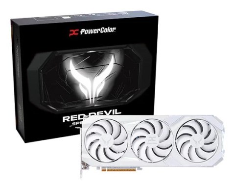 PowerColor Karta graf. PowerColor Red Devil RX9070XT S WH 16G PowerColor Karta graf. PowerColor Red Devil RX9070XT S WH 16G