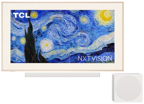 TCL Telewizor TCL NXTFrame 55A300 PRO QLED 55'' 4K Ultra HD 144Hz Google TV Dolby Vision IQ Biały