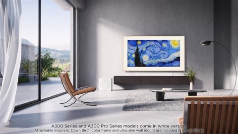 TCL Telewizor TCL NXTFrame 55A300 PRO QLED 55'' 4K Ultra HD 144Hz Google TV Dolby Vision IQ Biały
