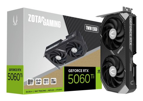 ZOTAC Karta graficzna ZOTAC GAMING GeForce RTX 5060 Ti Twin Edge 8GB ZOTAC Karta graficzna ZOTAC GAMING GeForce RTX 5060 Ti Twin Edge 8GB