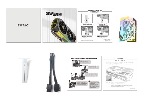 ZOTAC Karta graficzna ZOTAC GAMING GeForce RTX 5070 12GB AMP White ZOTAC Karta graficzna ZOTAC GAMING GeForce RTX 5070 12GB AMP White