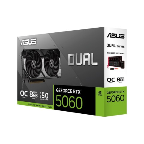 ASUS Karta graf. ASUS DUAL RTX 5060 8GB OC ASUS Karta graf. ASUS DUAL RTX 5060 8GB OC
