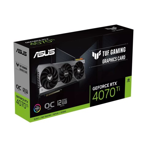 ASUS Karta graficzna ASUS TUF Gaming GeForce RTX 4070 Ti 12GB GDDR6X OC Edition (WYPRZEDAŻ)