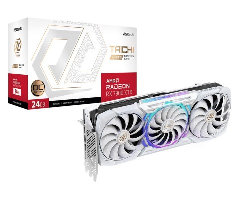 Asrock Karta graficzna ASRock Radeon RX 7900 XTX Taichi White 24GB OC Asrock Karta graficzna ASRock Radeon RX 7900 XTX Taichi White 24GB OC